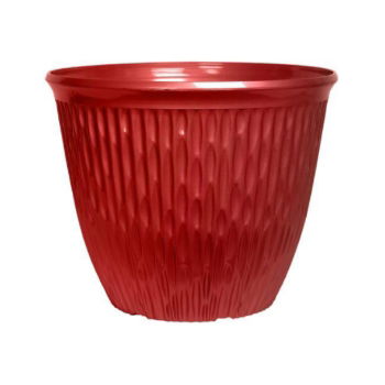 Brooklyn Planter 15" - High Gloss Red   Each