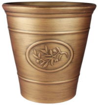 Olive Planter 23cm - Gold