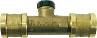 1/2" W.R.C. Brass Double Check Valve