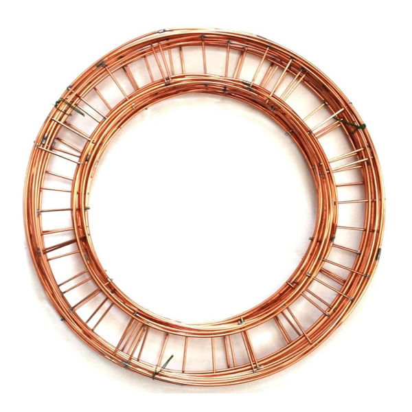 Copper Wreath Rings 8" 