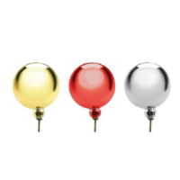 Christmas Pick Bauble - Mixed Colours (x108)