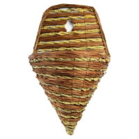 14" Wall Hanging Basket | Swirl Rope & Reed  (20)