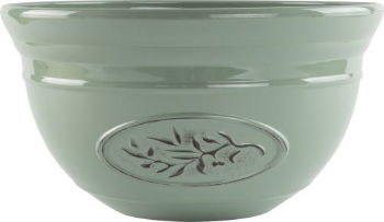 Olive Bowl Planter 30cm - Green