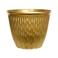 Brooklyn Planter 15" - High Gloss Gold Each