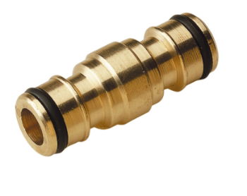 Brass Hose Coupler - All Sizes   (Each)